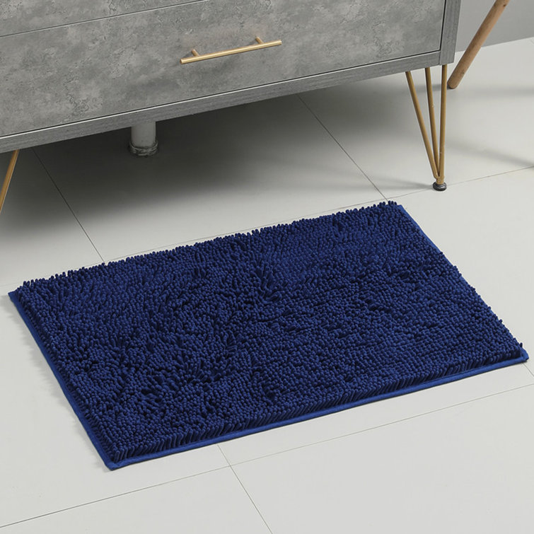 Latitude Run® Chenille Bath Rug Wayfair